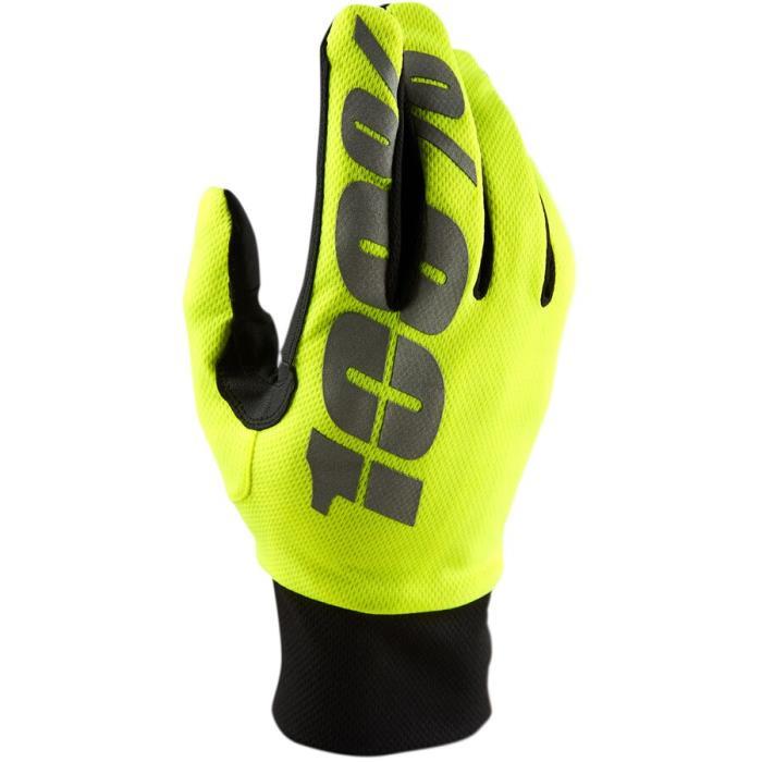 100% Hydromatic Glove Men 03125 Neon YEL
