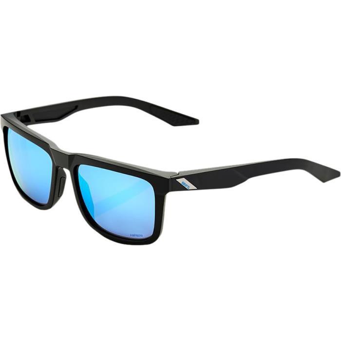 100% Blake Sunglasses Accessories 03827 Matte BL-HIPER Iceberg Blue Mirror Lens