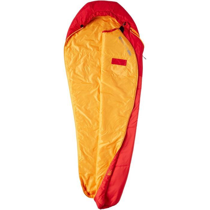 The North Face Wasatch Pro 55 Sleeping Bag: 55F Synthetic Hike &amp; Camp 04486 TNF Red/Horizon Red