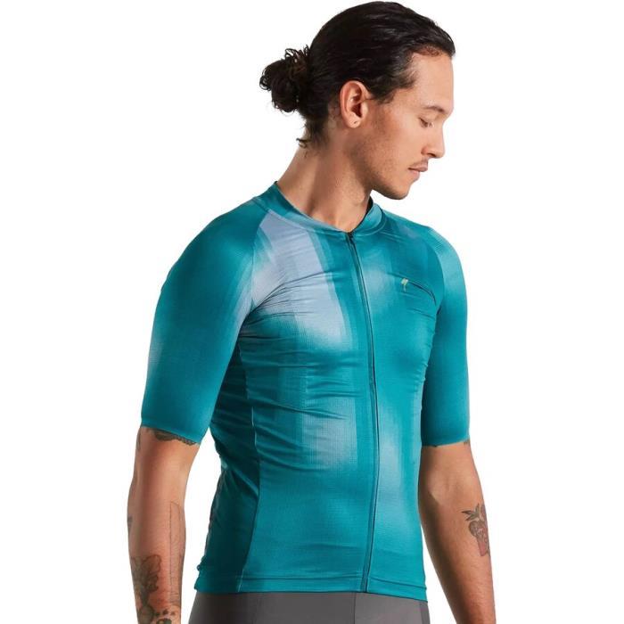 Specialized SL Air Distortion Short Sleeve Jersey Men 01905 Tropical Teal