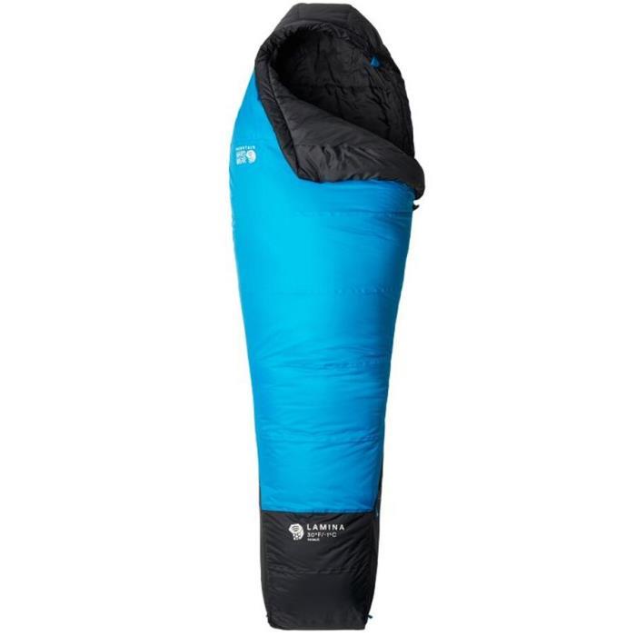 Mountain Hardwear Lamina Sleeping Bag: 30F Synthetic Hike &amp; Camp 04502 Blue Horizon