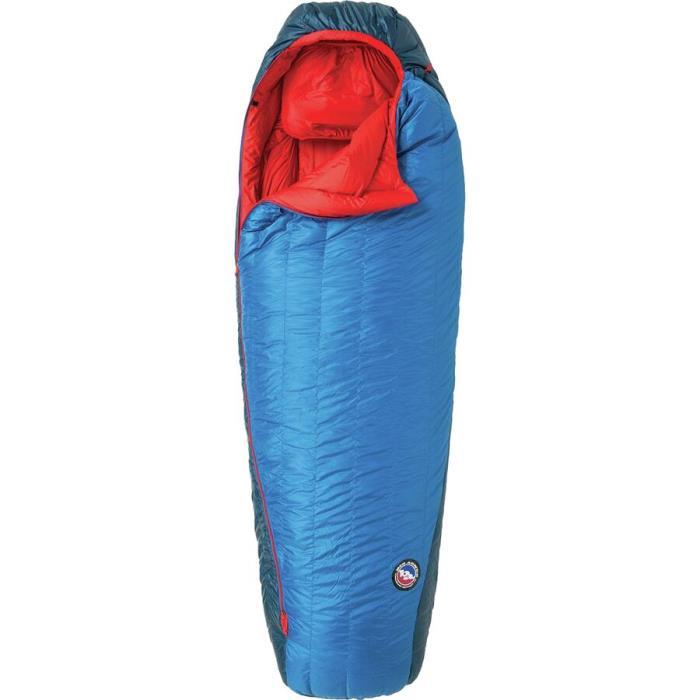 Big Agnes Anvil Horn Sleeping Bag: 15F Down Hike &amp; Camp 04244 Blue/Red