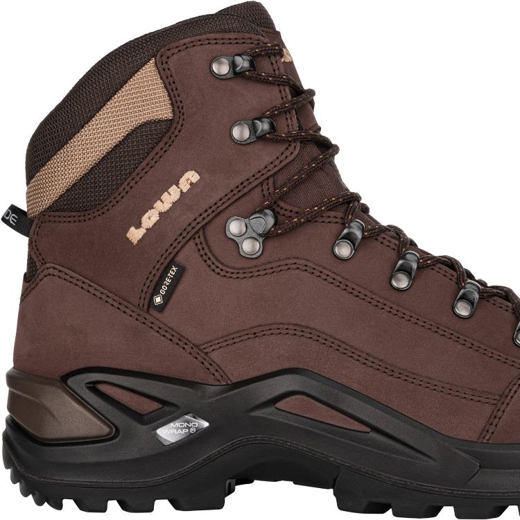 Lowa Renegade GTX Mid Hiking Boots Mens 01250 SEPIA