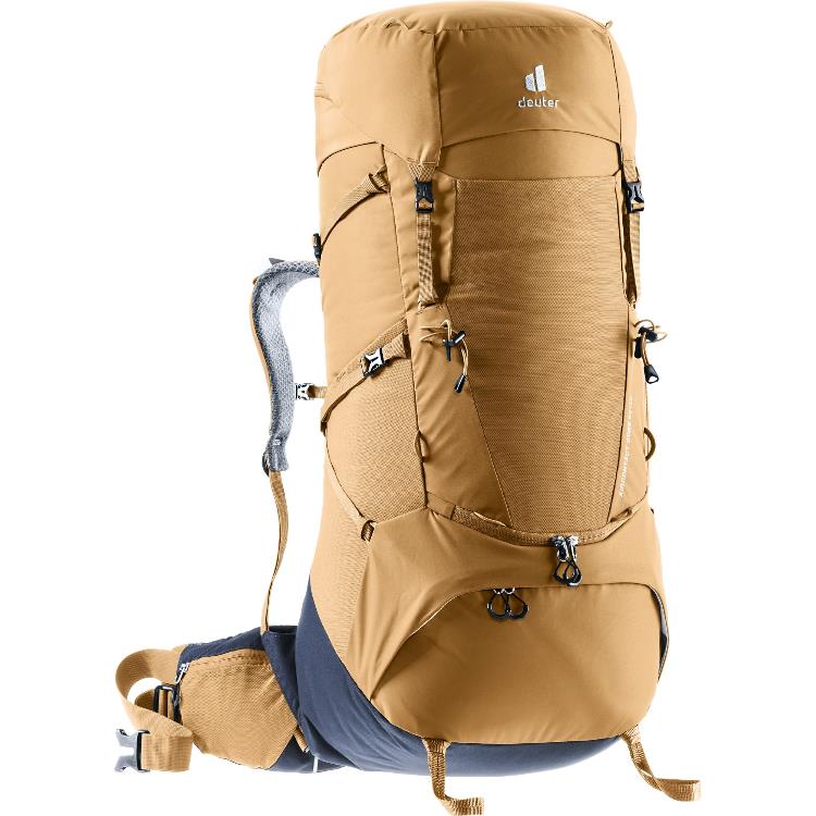 Deuter Aircontact Core 65 + 10 Pack Mens 00074 ALMOND/INK