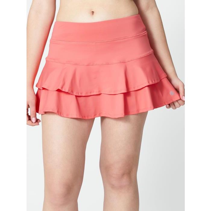 LIJA Womens Match Skirt Coral Reef 01444 Pink