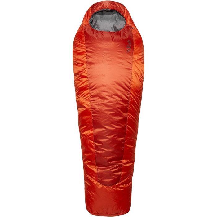 Rab Solar Eco 1 Sleeping Bag: 35F Synthetic Hike &amp; Camp 04511 Red Clay