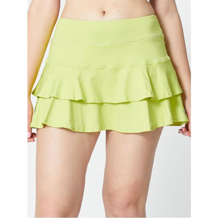 LIJA Womens Match Skirt Lemonata 01446 GRN