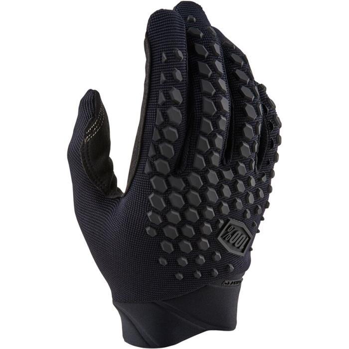 100% Geomatic Full Finger Glove Men 02962 BL/CHARCOAL