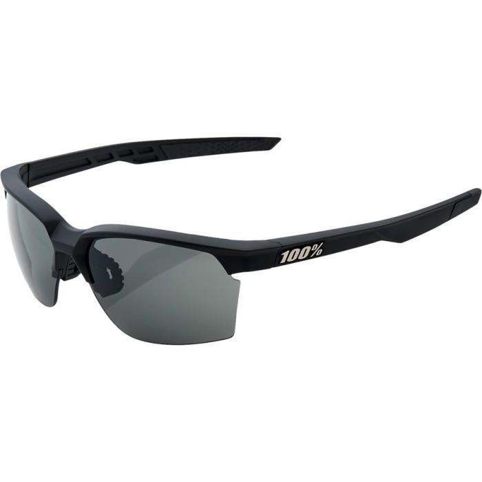 100% Sportcoupe Sunglasses Accessories 04049 Soft Tact BL-SMOKE Lens
