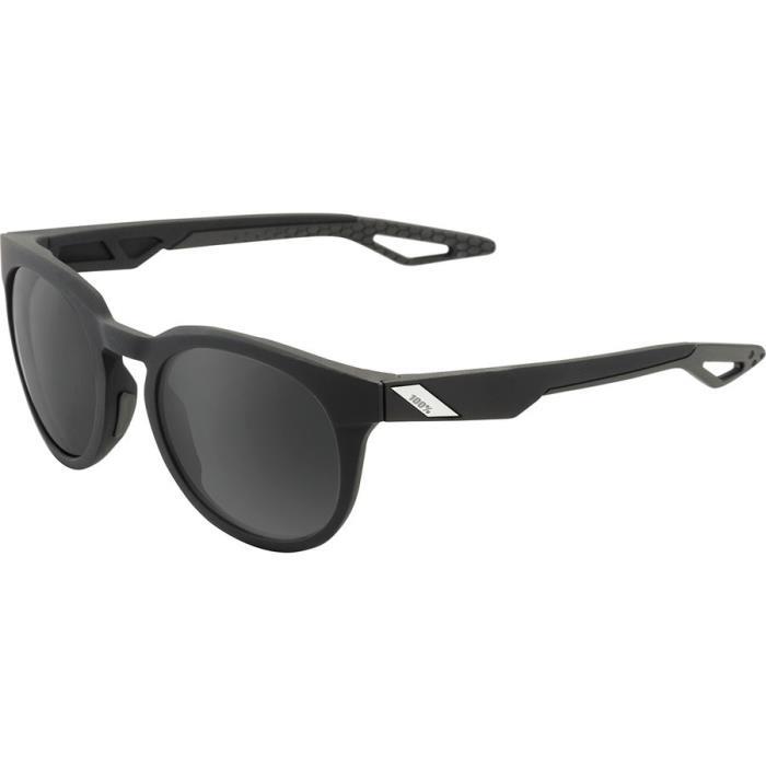 100% Campo Sunglasses Accessories 04190 Soft Tact BL Grey-Peakpolar Mirror Lens