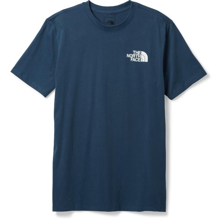 The North Face Box NSE T Shirt Mens 00987 TNF MED GREY HEATHER/BLK