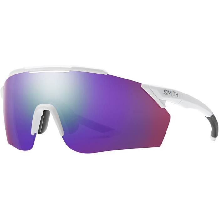 Smith Ruckus ChromaPop Sunglasses Accessories 03679 Matte WH/VIOLET Mirror