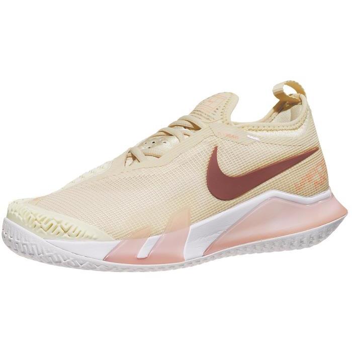 Nike React Vapor NXT Pearl White/Rust Womens Shoe 00892