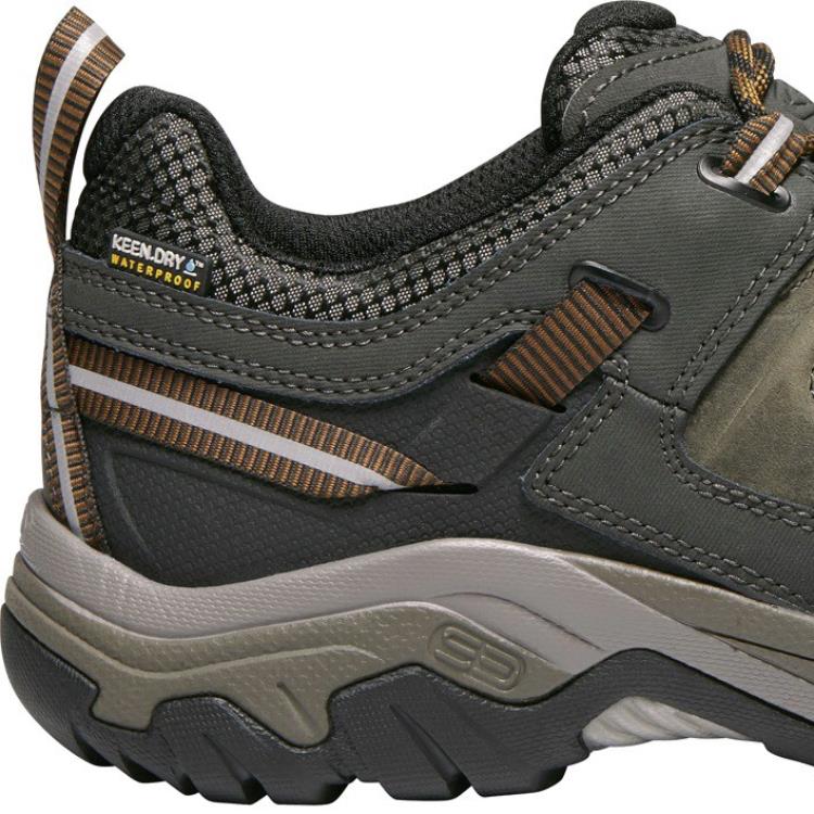KEEN Targhee III Waterproof Hiking Shoes Mens 01261 STEEL GREY/CAPTAINS BLUE