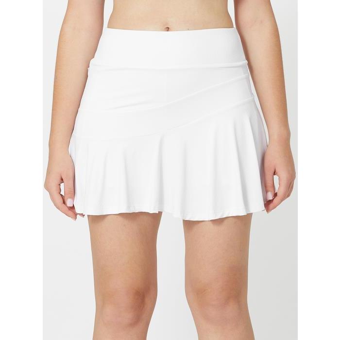 IBKUL Womens Flare Tennis Skirt White 01603