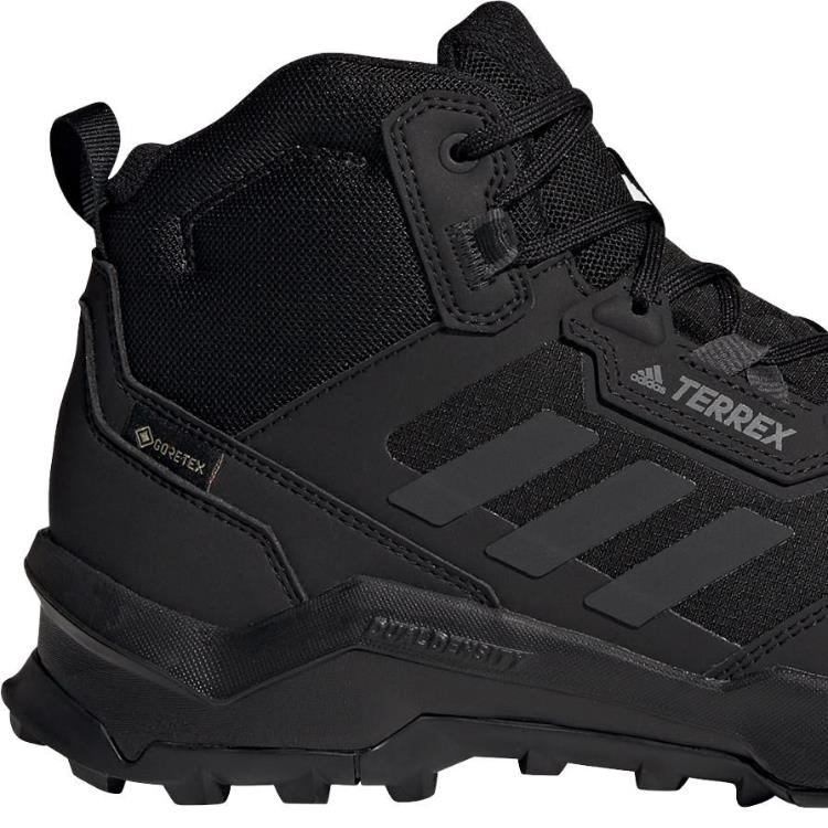 adidas TERREX AX4 Mid GORE TEX Hiking Shoes Mens 01246 CORE BL/CARBON/GREY
