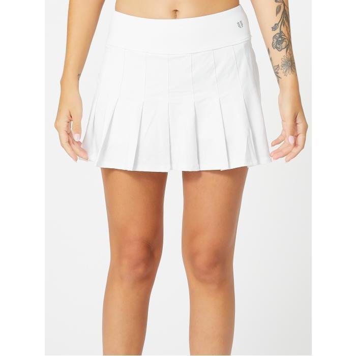 EleVen Womens Essentials Flutter II Skirt White 01576