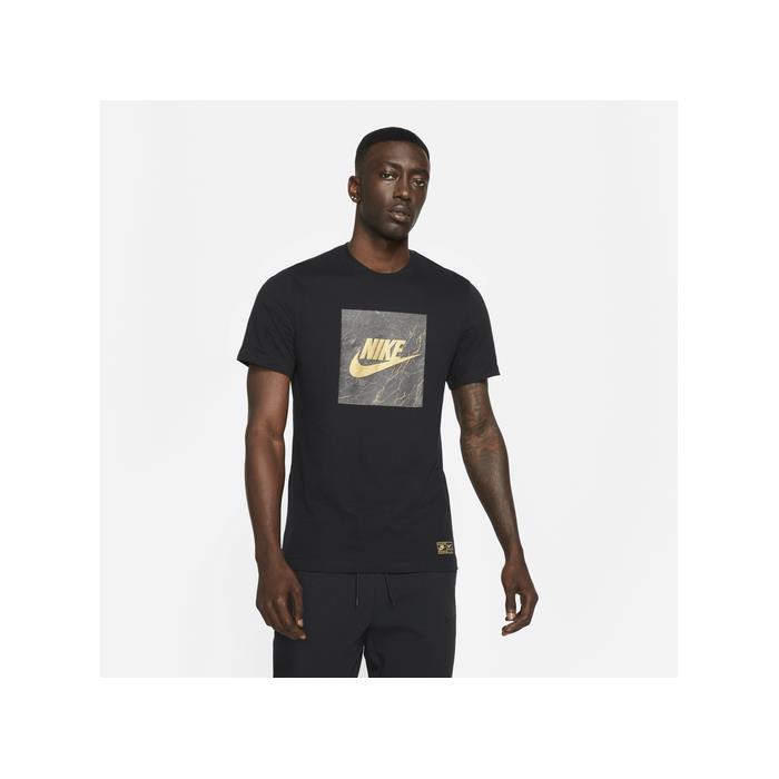 Nike Gold T Shirt 02182 BL/GOLD