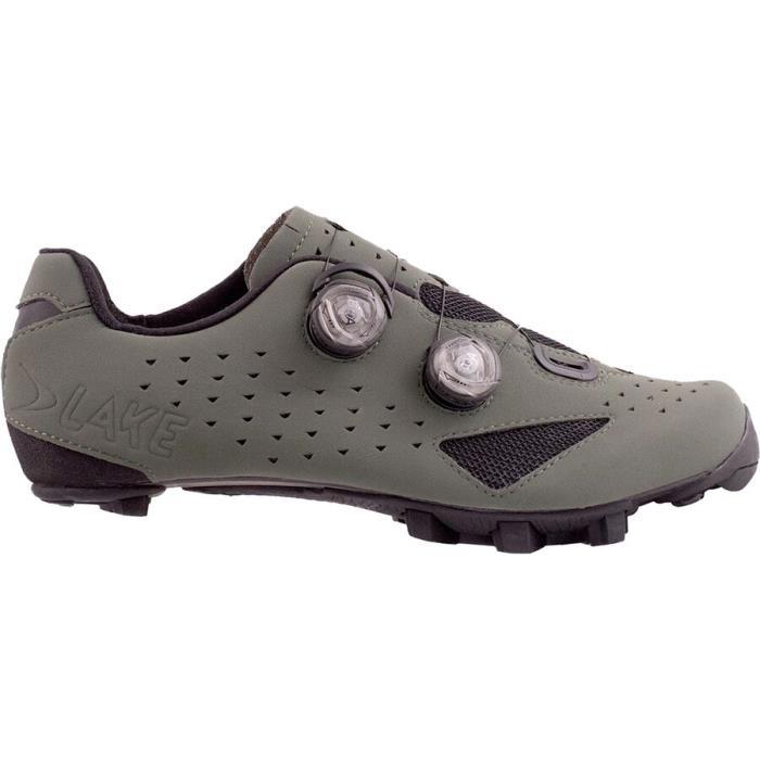 Lake MX238 Wide Gravel Cycling Shoe Men 02602 BEETLE/BL