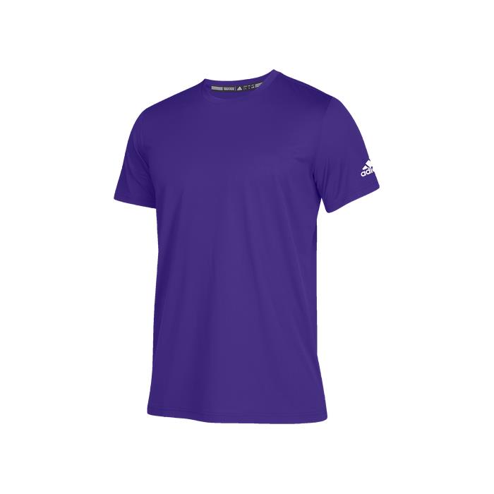adidas Team Clima Tech T Shirt 02084 Collegiate Purple