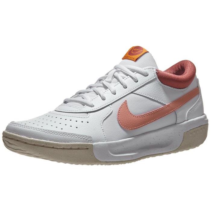 Nike Zoom Court Lite 3 White/Root/Rust Womens Shoe 00903