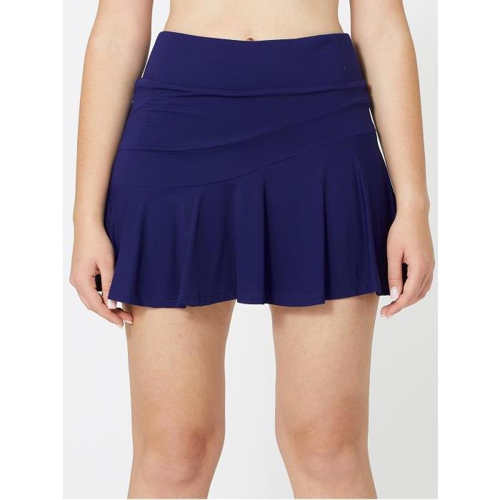 IBKUL Womens Flare Tennis Skirt Navy 01601