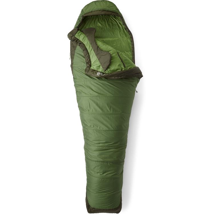 Marmot Trestles Elite Eco 30 Sleeping Bag Mens 00750 VINE GRN/FOREST NIGHT