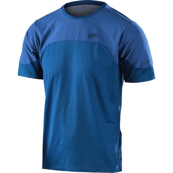 Troy Lee Designs Drift Short Sleeve Jersey Men 01813 Dark Slate Blue