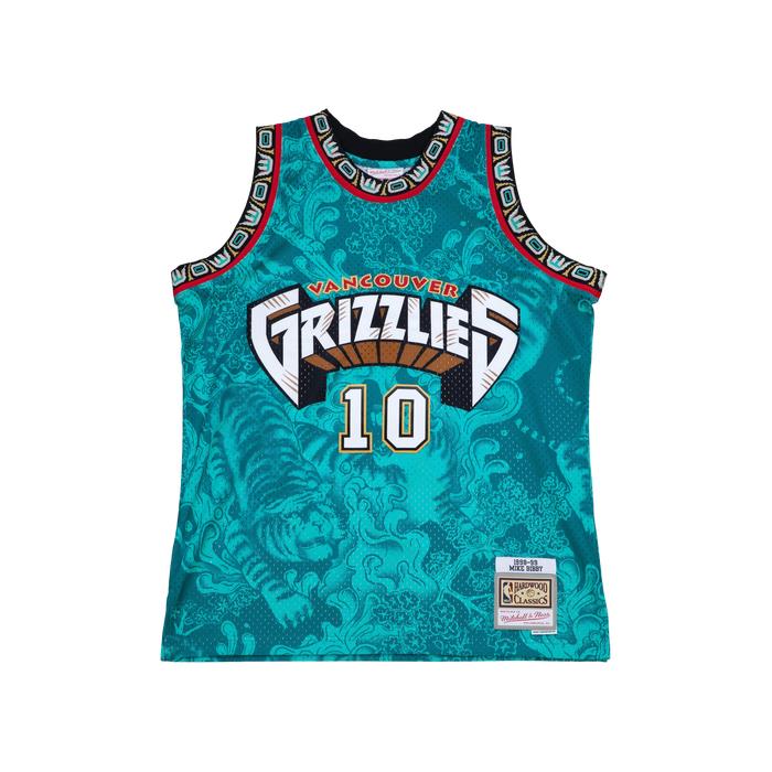 Mitchell &amp; Ness Grizzlies CNY Jersey 01386 Teal/Gold