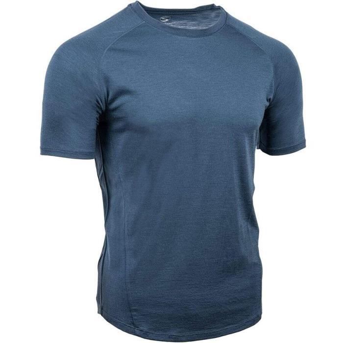 Showers Pass Apex Merino Tech T Shirt Men 01858 Alpine Blue