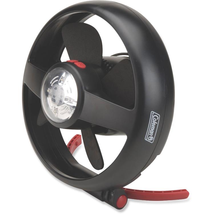 Coleman CPX 6 Lighted Tent Fan with Stand 00569 NONE