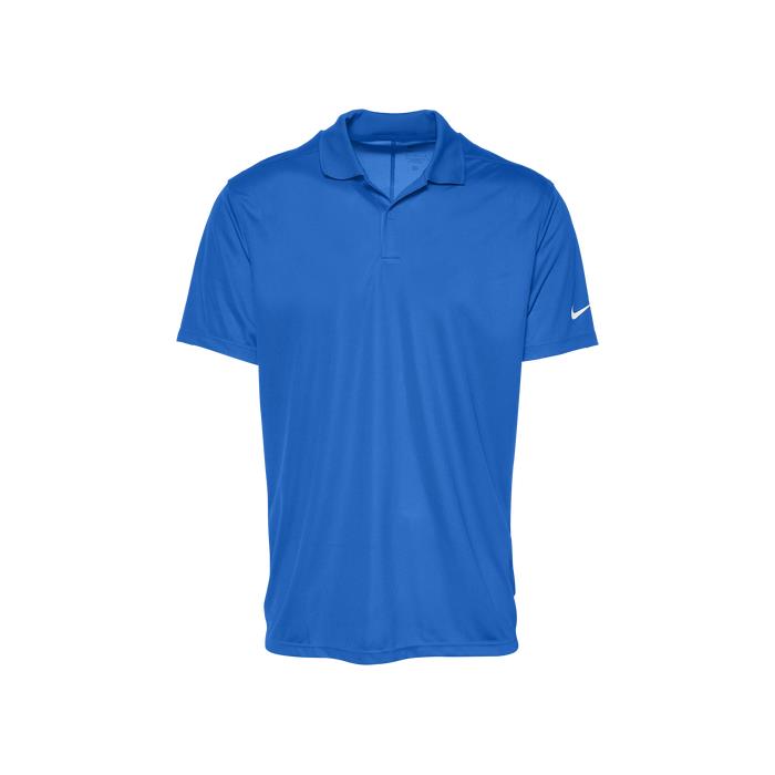 Nike Victory Solid OLC Golf Polo 01558 Game ROYAL/WH