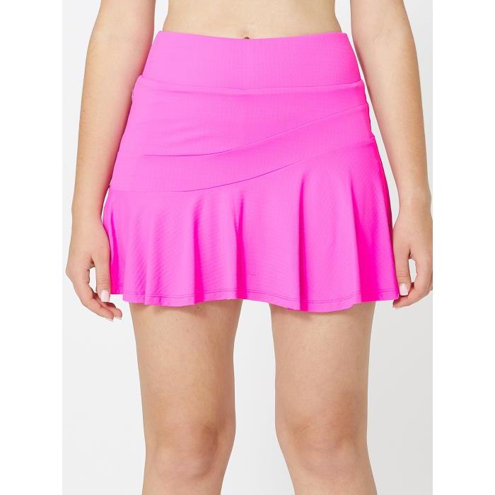 IBKUL Womens Flare Tennis Skirt Pink 01602