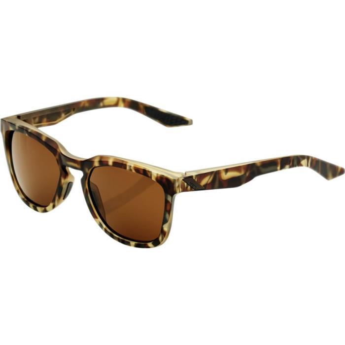 100% Hudson Sunglasses Accessories 03917 Matte Havana-Bronze Lens