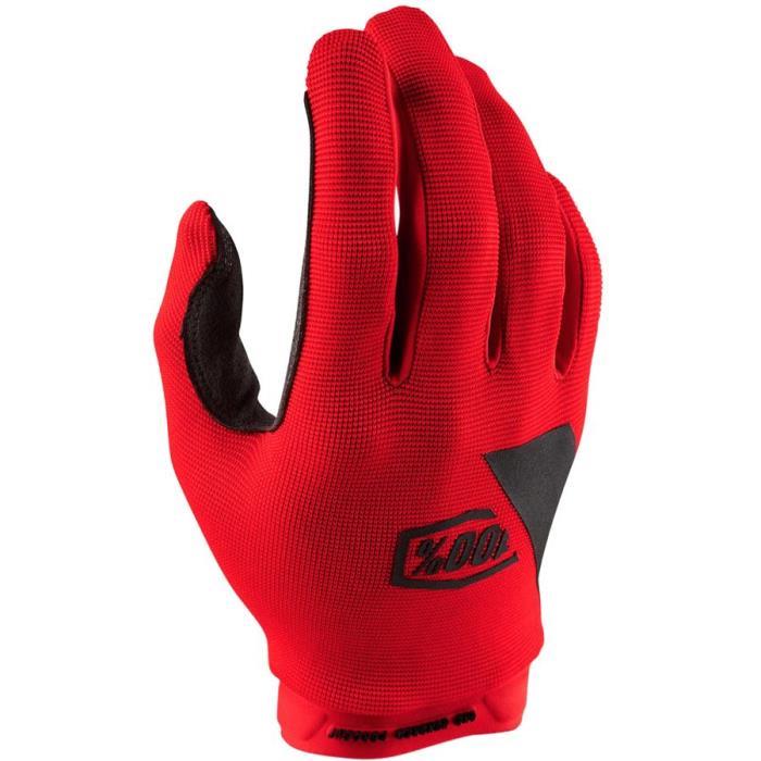 100% Ridecamp Glove Men 02868 Red