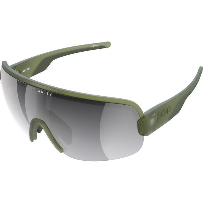 POC Aim Sunglasses Accessories 03626 Epidote GRN Translucent/Violet Silver Mirror