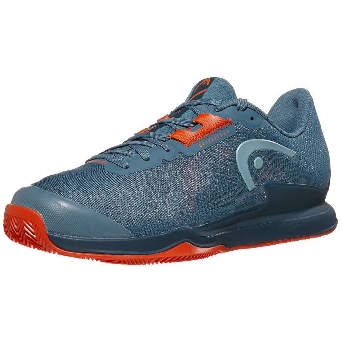 Head Sprint Pro 3.5 Clay Blue/Orange Mens Shoes 00162