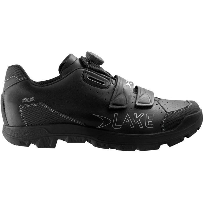 Lake MX168 Wide Enduro Cycling Shoe Men 02751 BL/SILVER