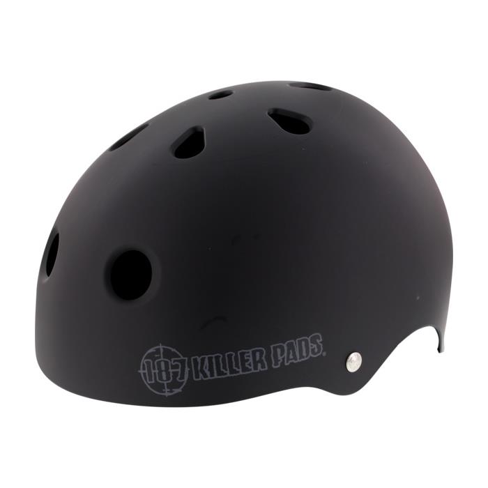 187 Killer Pads Pro Sweatsaver Matte Black Skate Helmet Small / 20.6 21.3 00527