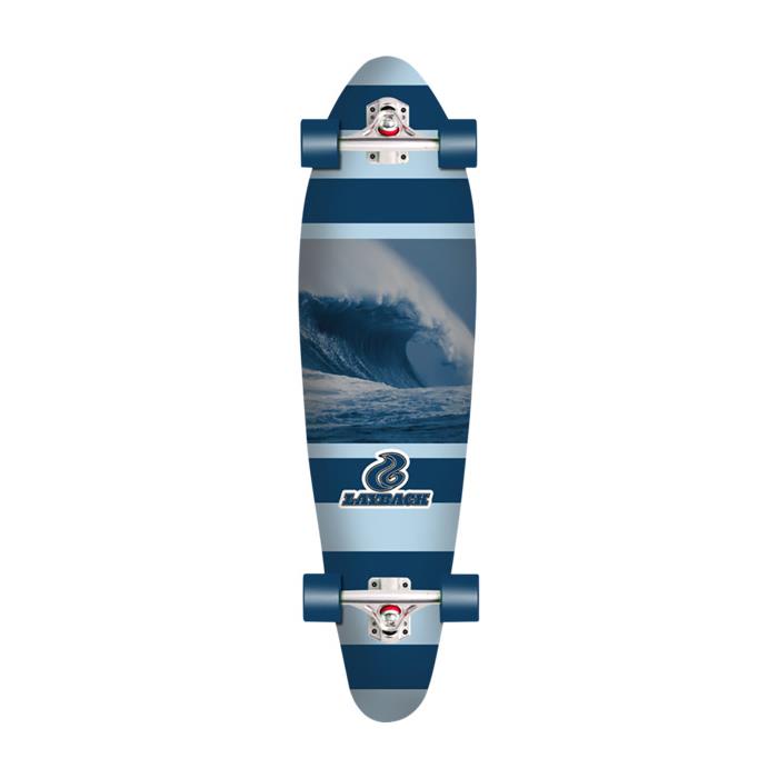 Layback Longboards Stormchaser Longboard Complete Skateboard 9.75 x 38 00054