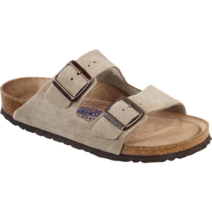 Birkenstock Arizona Soft Footbed Suede Sandal Women 04734 Taupe