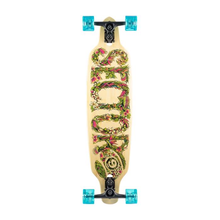 Sector 9 Fractal Flora Longboard Complete Skateboard Sidewinder x 36 00075