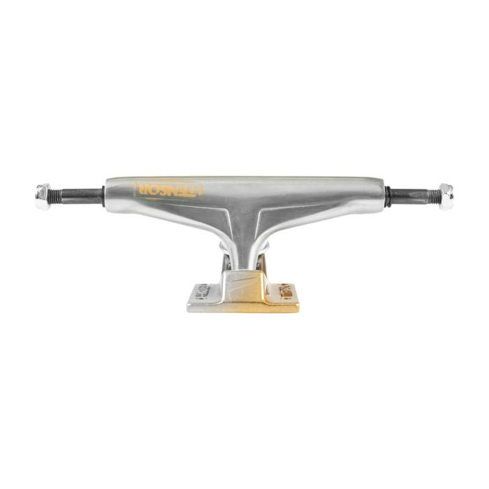 Tensor Trucks Aluminum Stencil Mirror / Gold Fade Skateboard 5.5 HGR 8.25 Axle (Set of 2) 00484