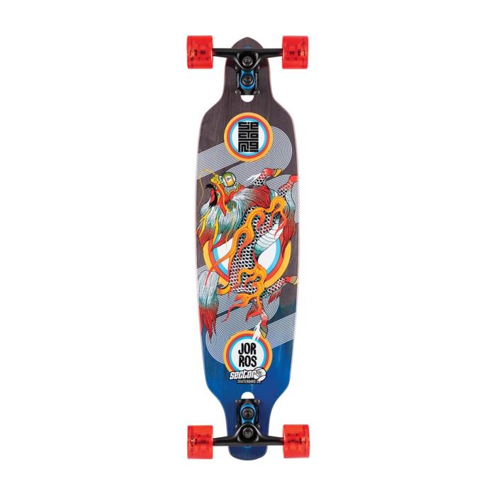 Sector 9 Kirin Fractal Longboard Complete Skateboard Sidewinder x 36 00059