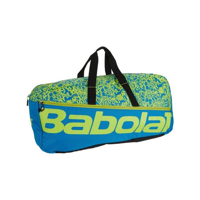 Babolat Duffel M Classic Bag Blue/Yellow Lime 02277