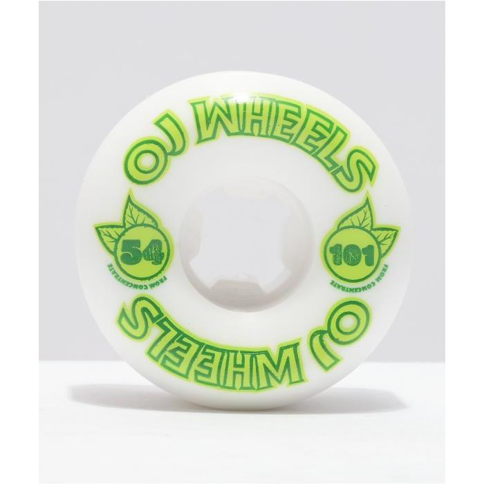OJ Wheels From Concentrate 54mm 101a Green Skateboard 00042
