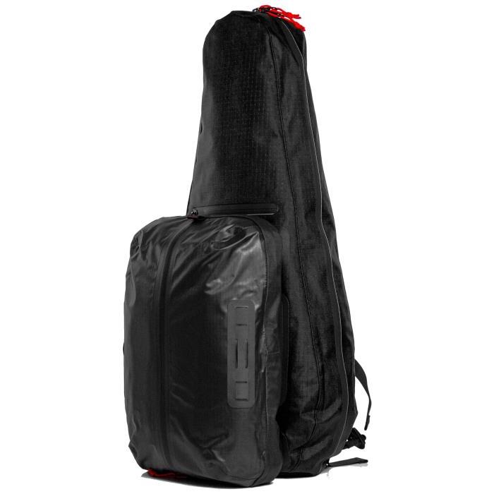 Cancha Racquet Bag w/ Wet Dry Black 02226