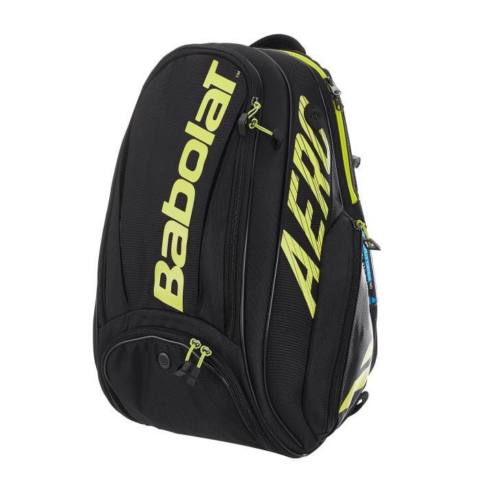 Babolat Pure Aero Backpack Bag Black/Yellow 02434