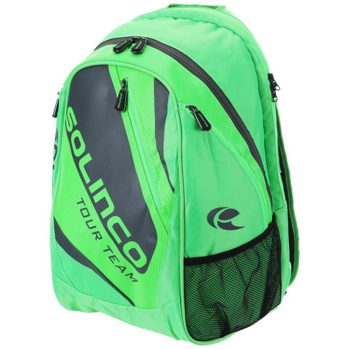 Solinco Tour Backpack Bag Neon Green 02466