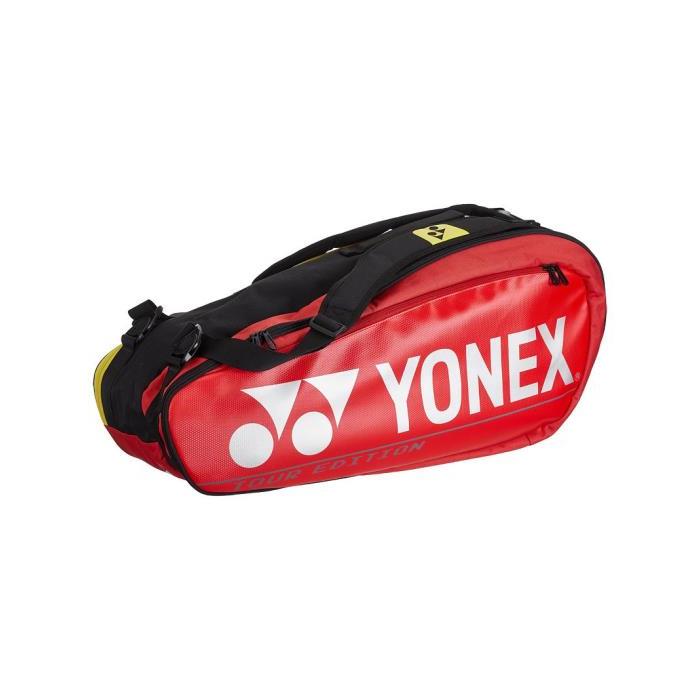 Yonex Pro Racquet 6 Pack Bag Red 02267